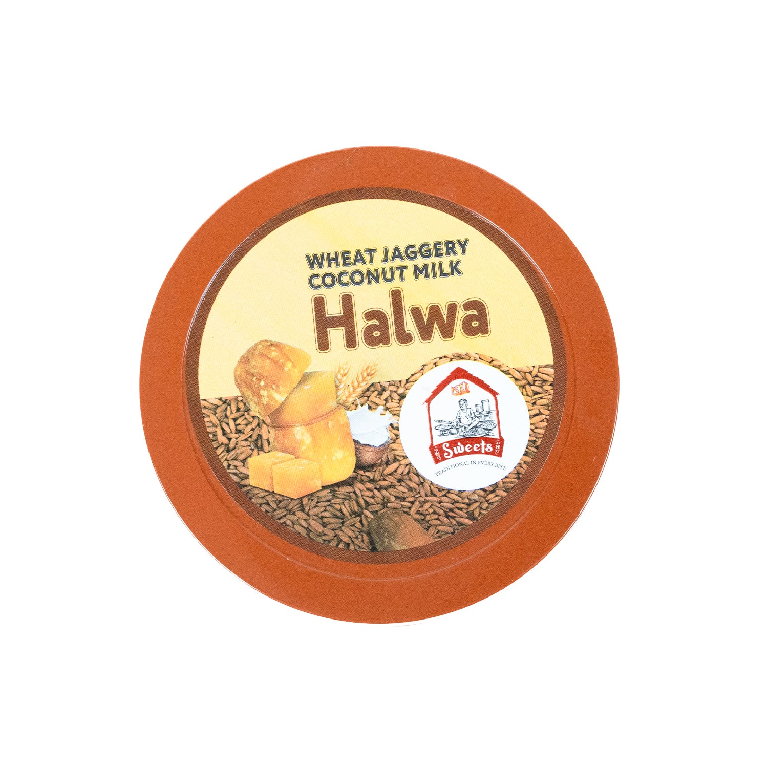 Wheat Jaggery Coconut Milk Halwa