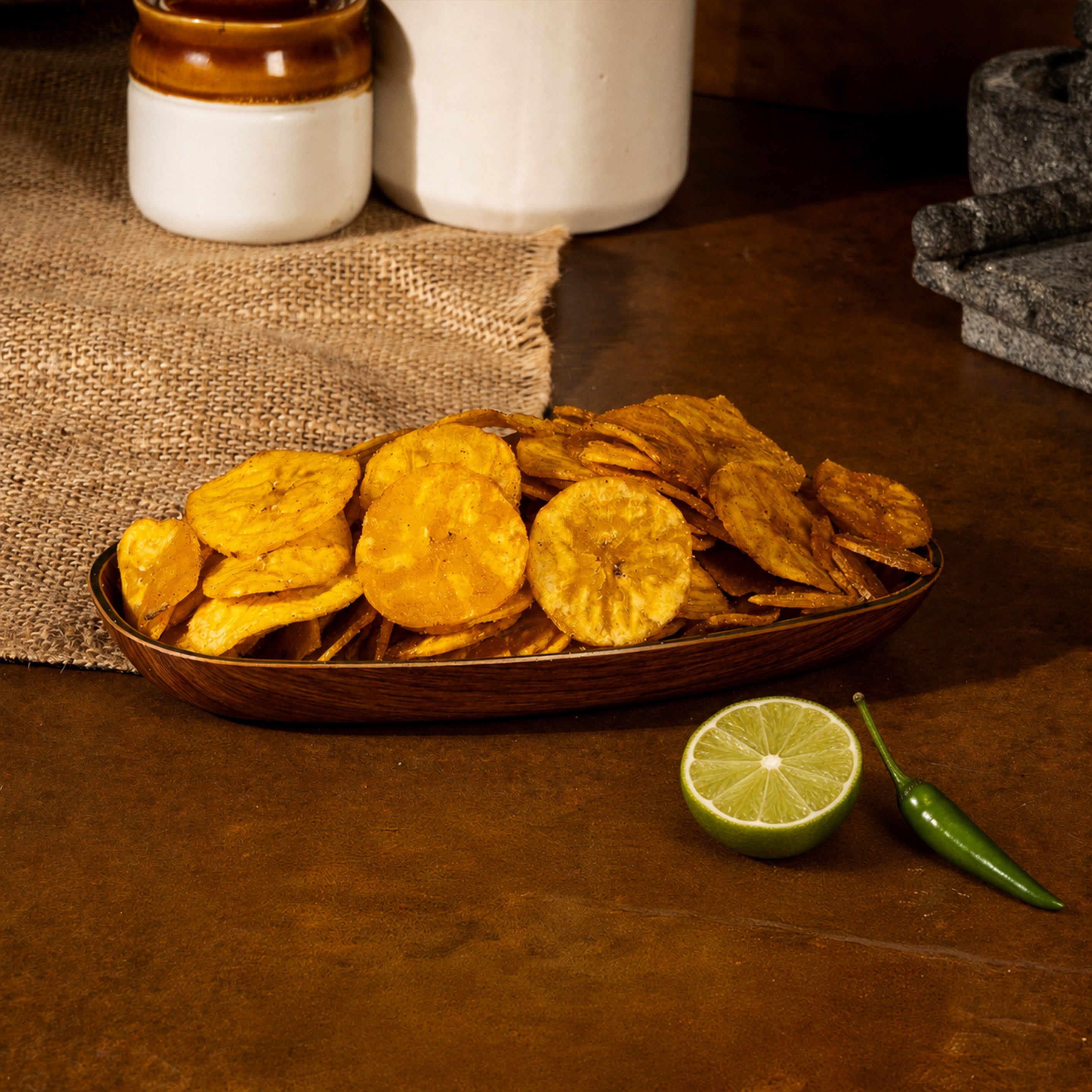 Banana Chips Lemon Spicy