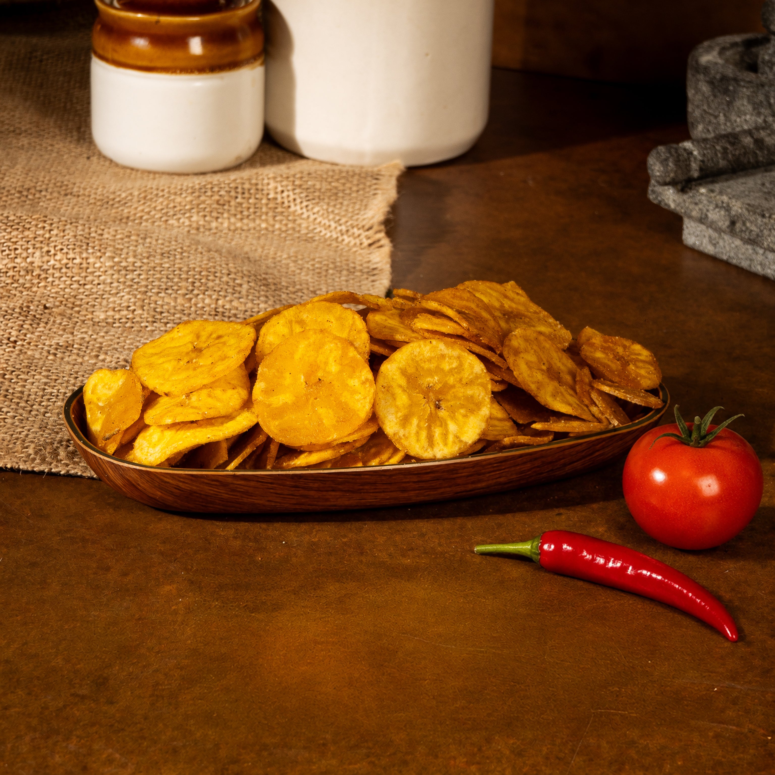 Banana Chips Spanish Hot Tomato