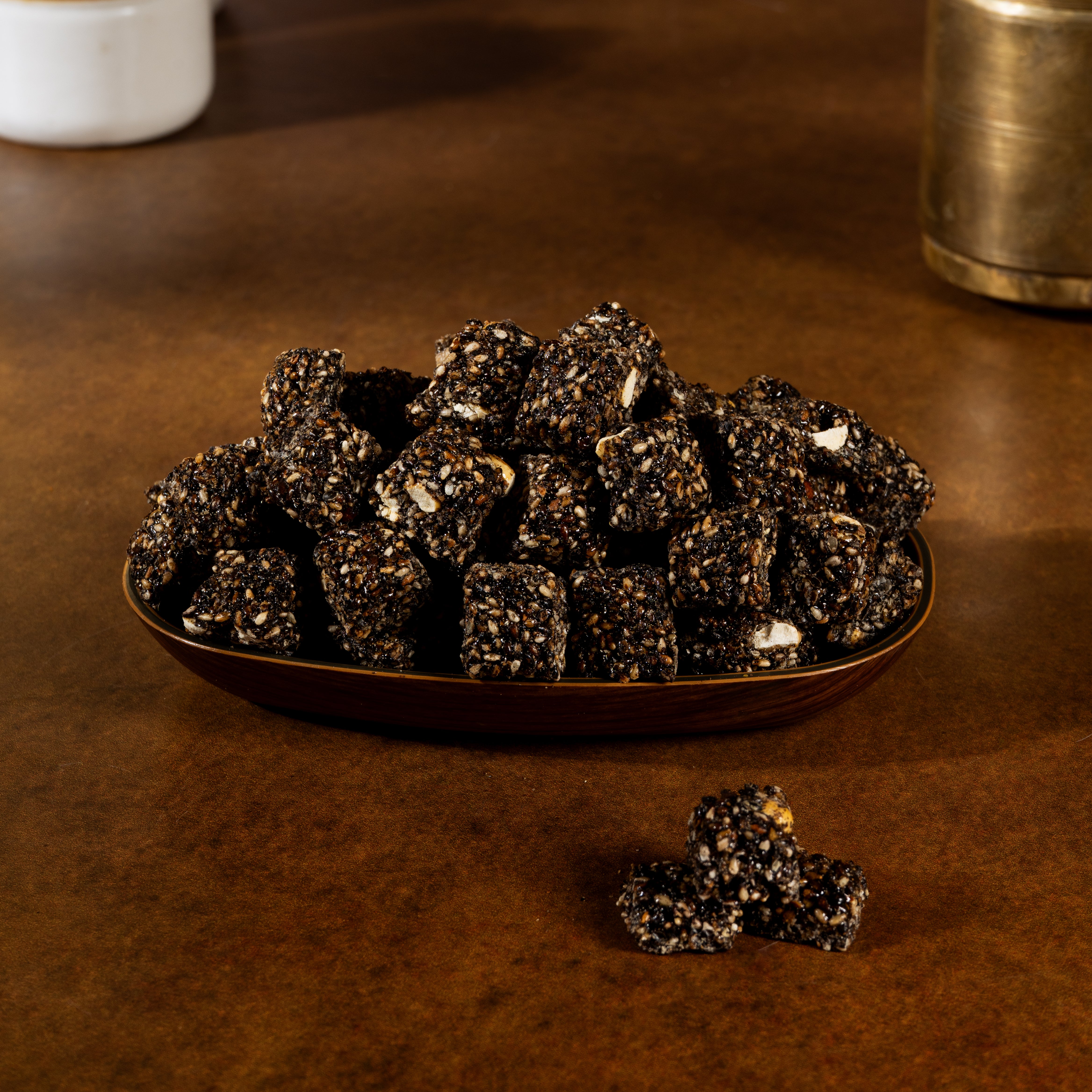 Black Sesame Button Candy - 200g