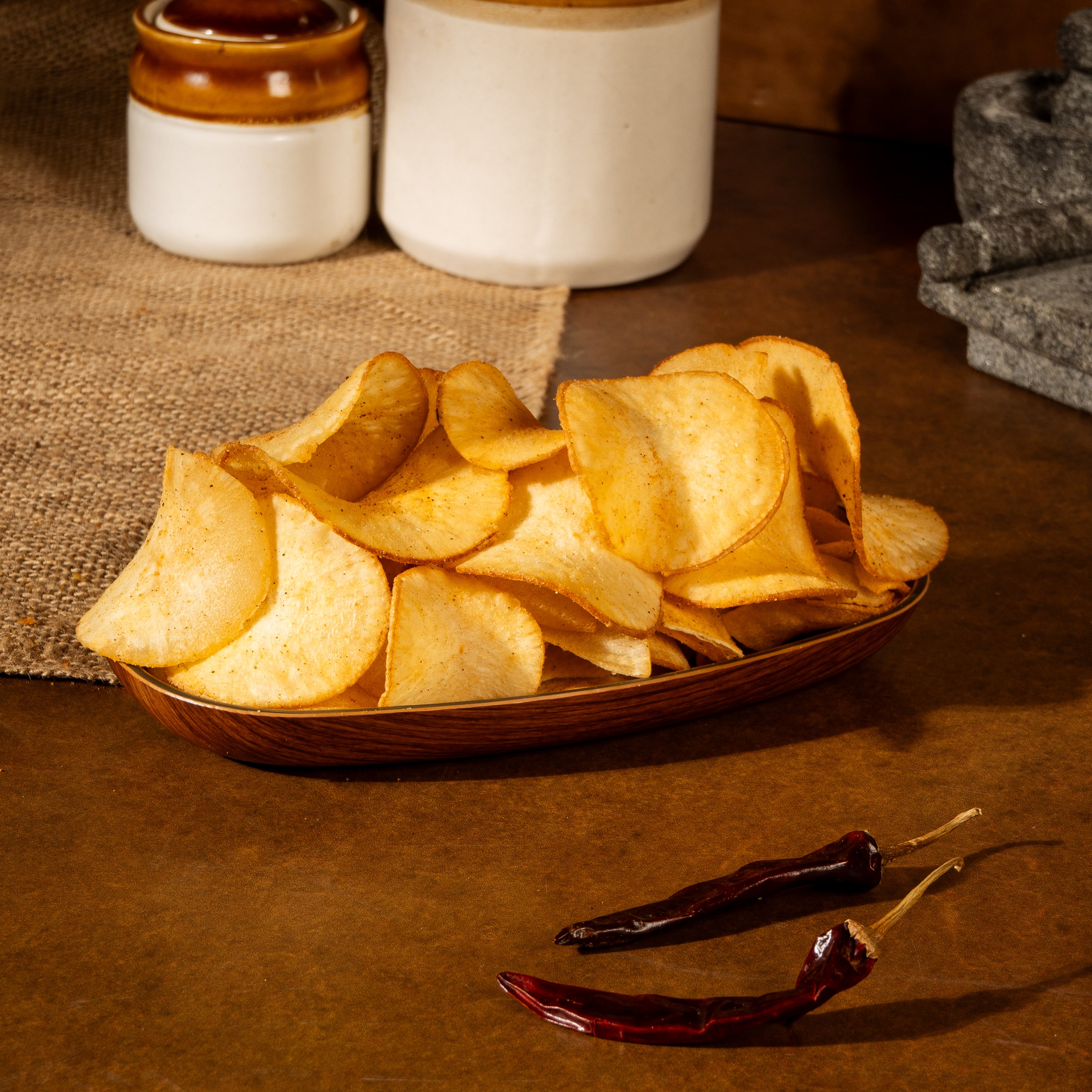 Tapioca Chips Salsa Masala – 160g