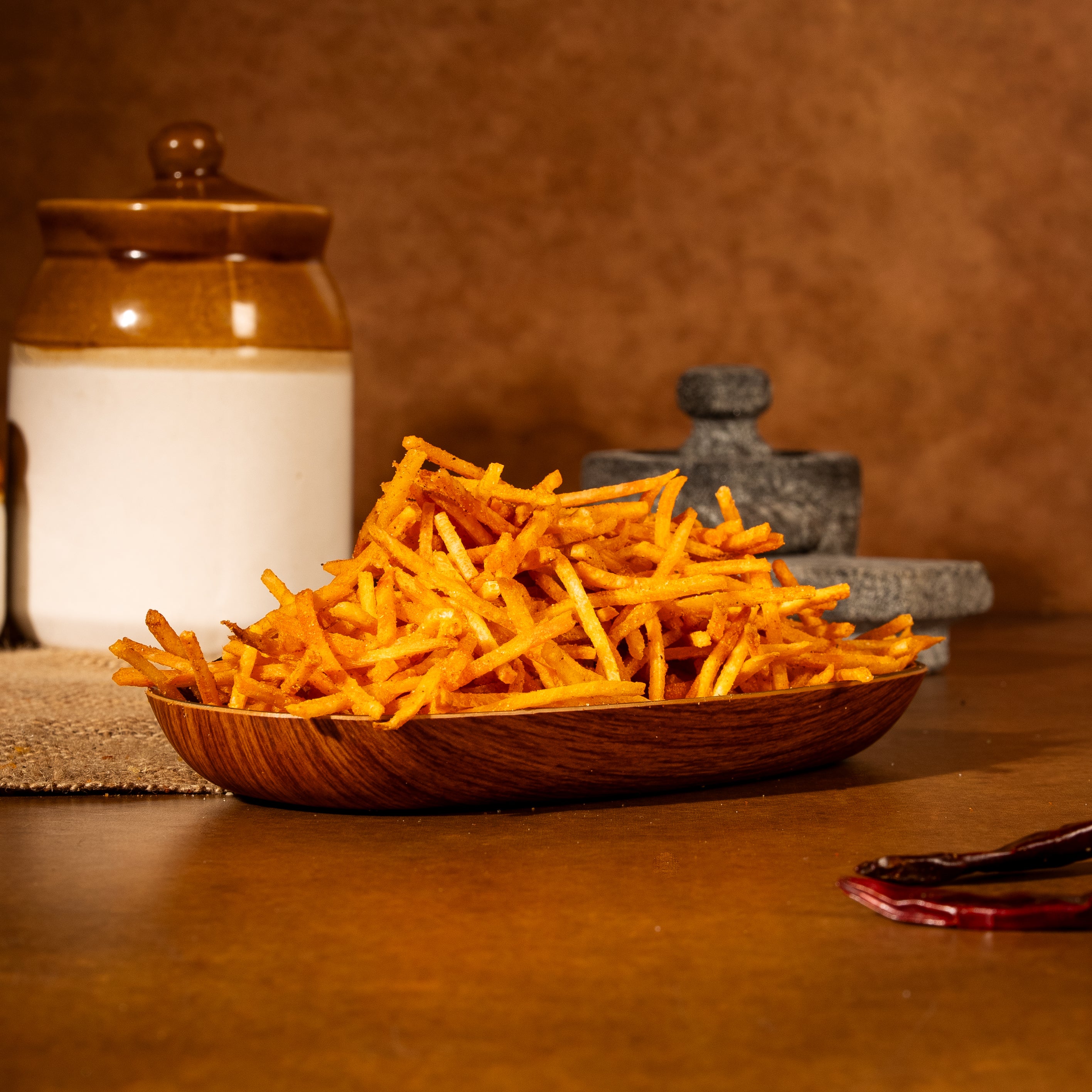 Tapioca Chips Stick Chilly - 200g