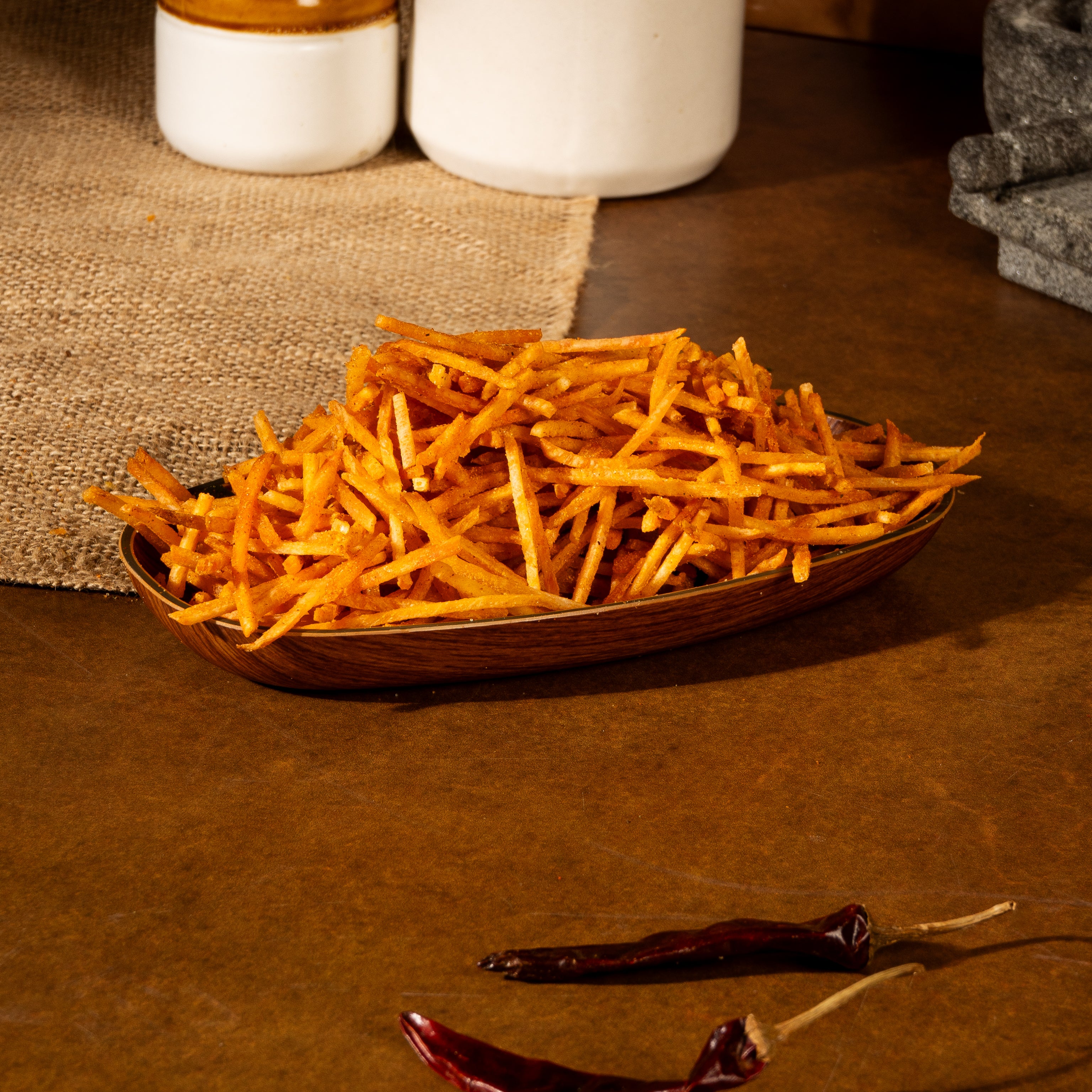 Tapioca Chips Stick Chilly - 200g