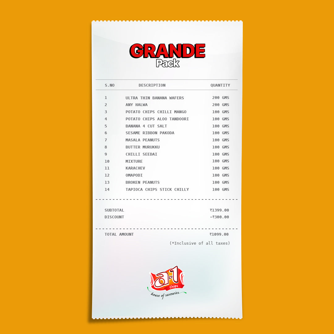 A1 Grande Pack