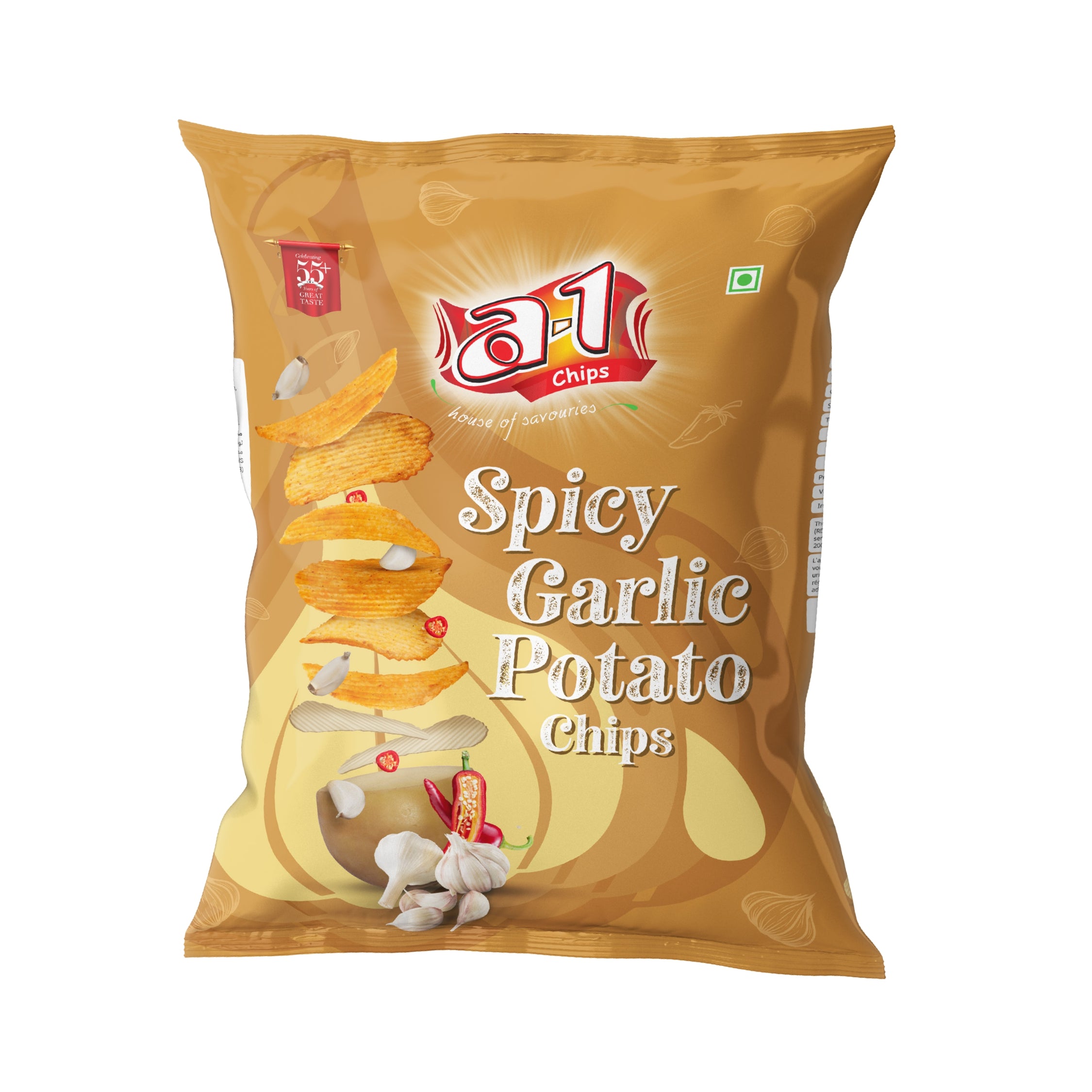 Potato Chips Spicy Garlic - 100g