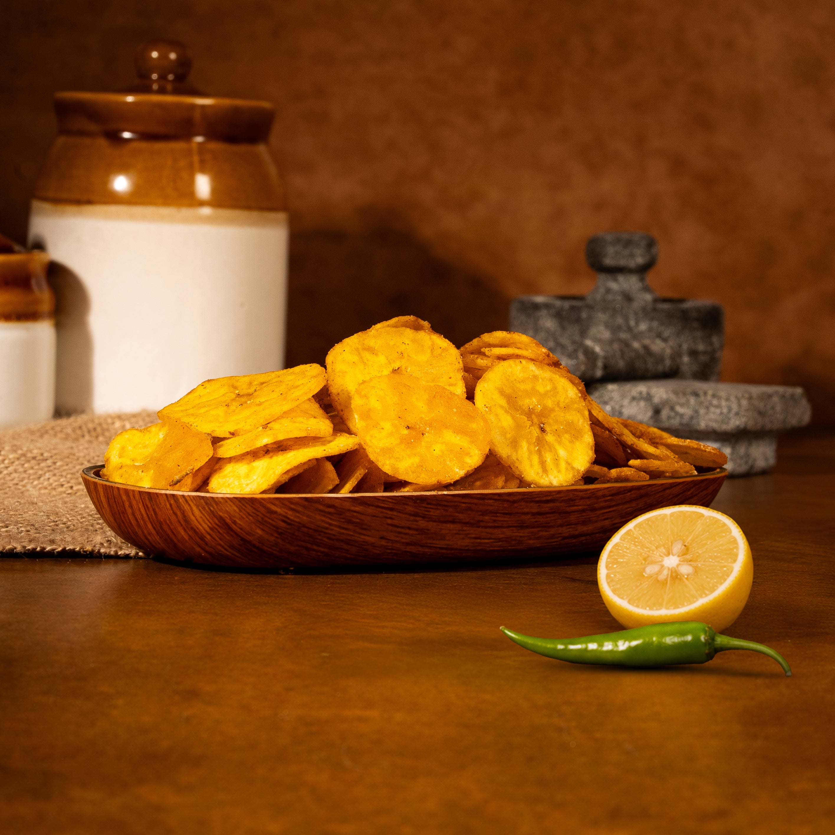 Banana Chips Lemon Spicy