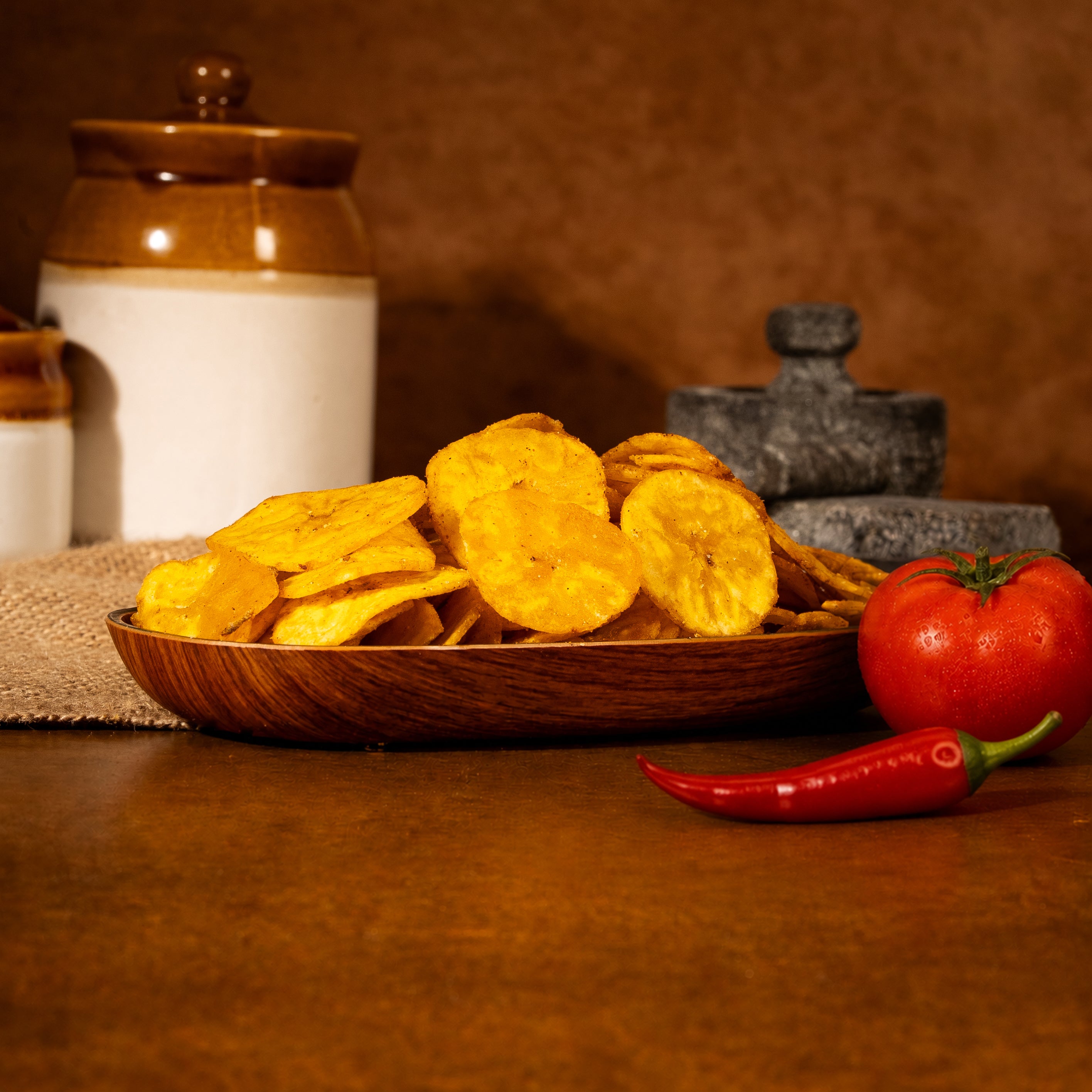 Banana Chips Spanish Hot Tomato