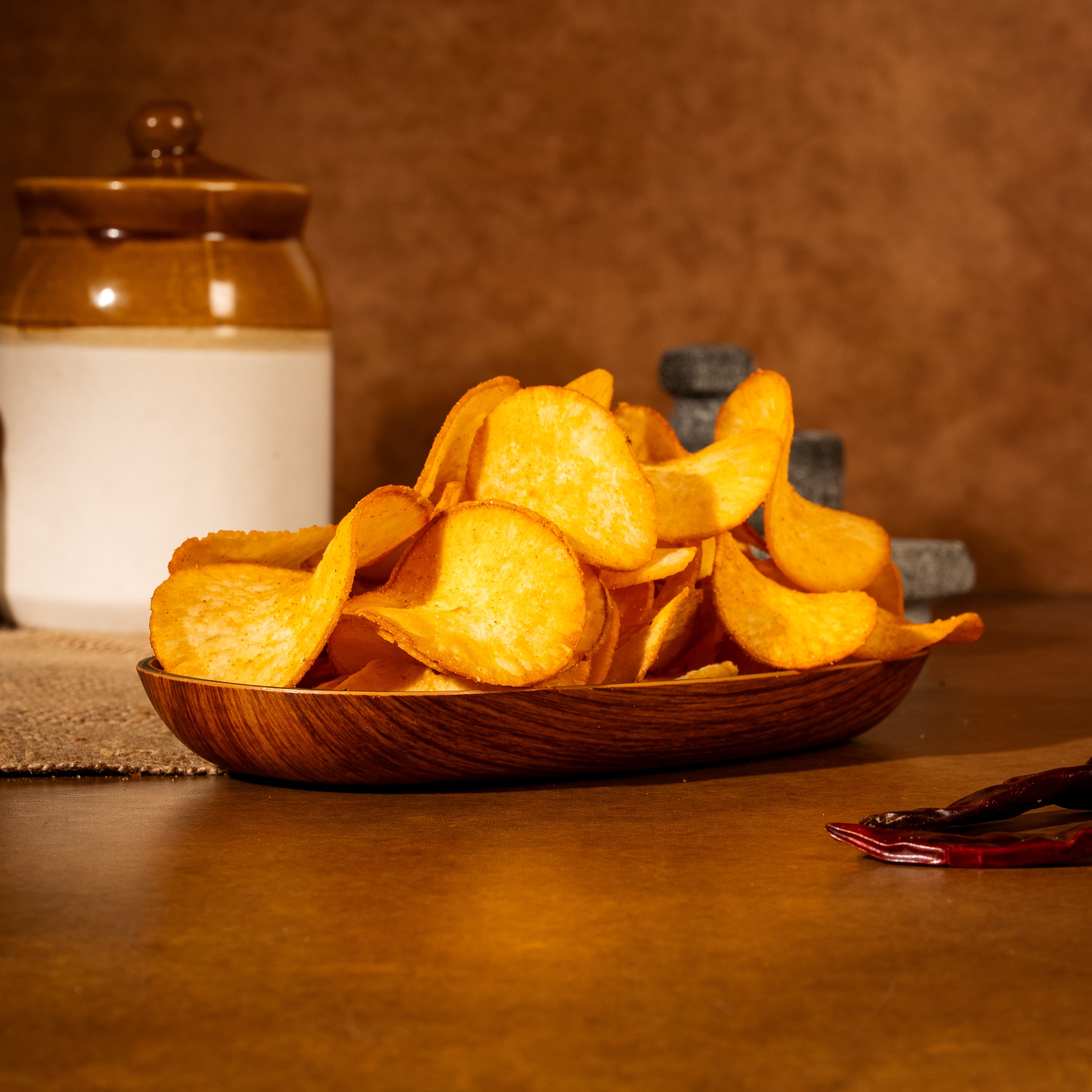 Tapioca (Cassava) Chips Chilly – 160g