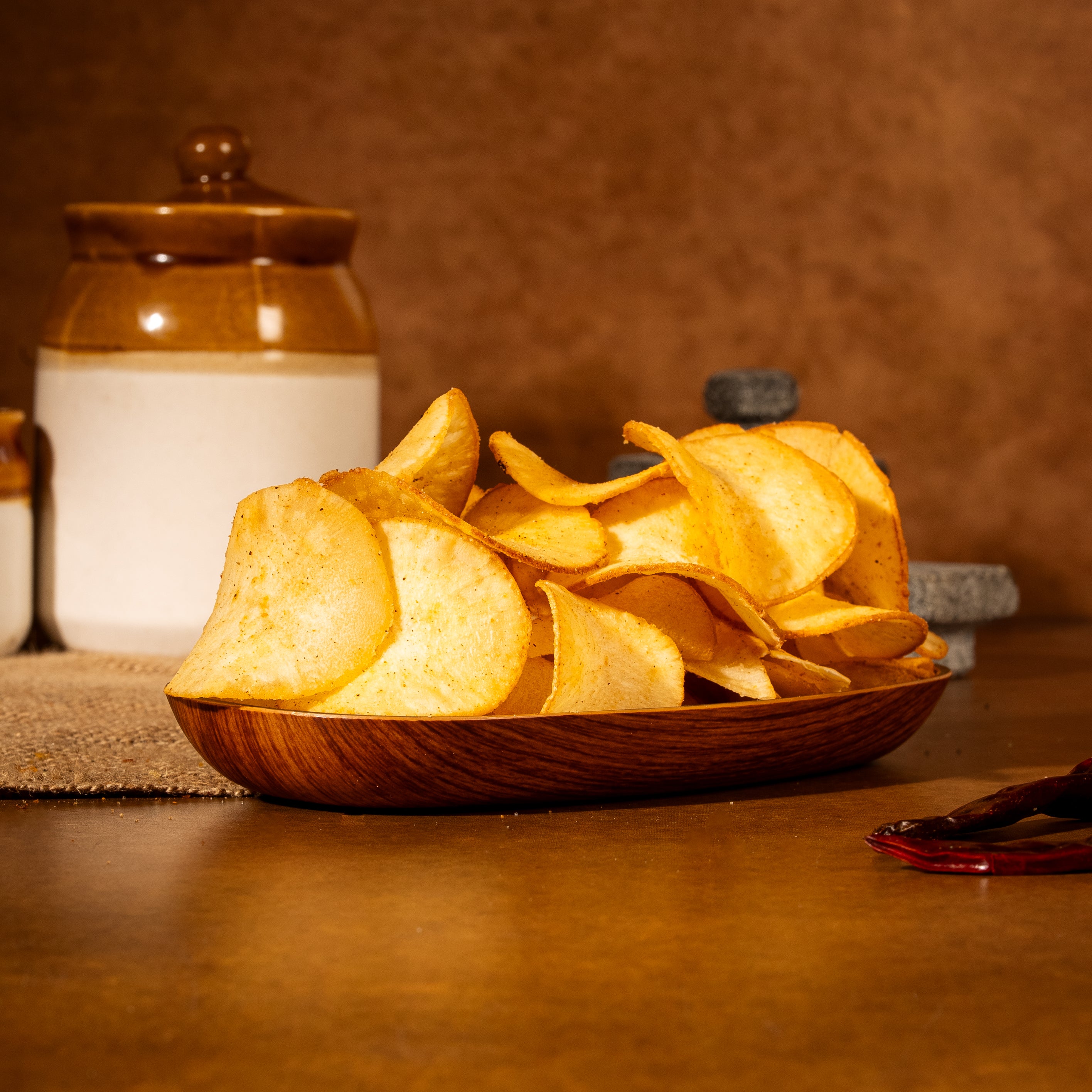 Tapioca Chips Salsa Masala – 160g