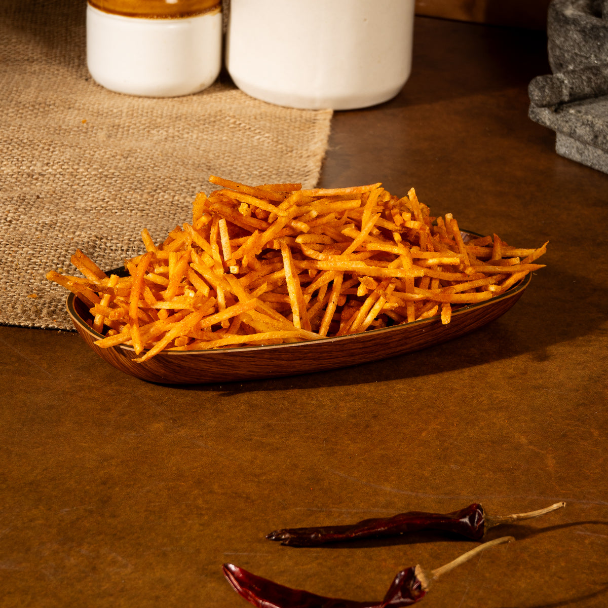 Tapioca Chips Stick Chilly - 200g