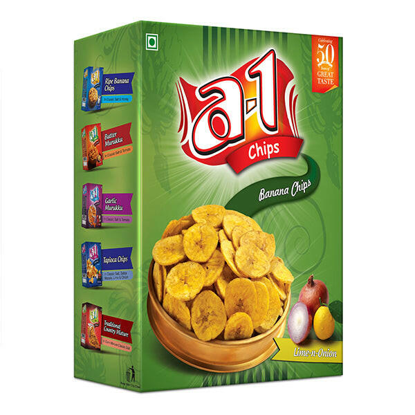 Banana Chips Lime -n-Onion – 180g